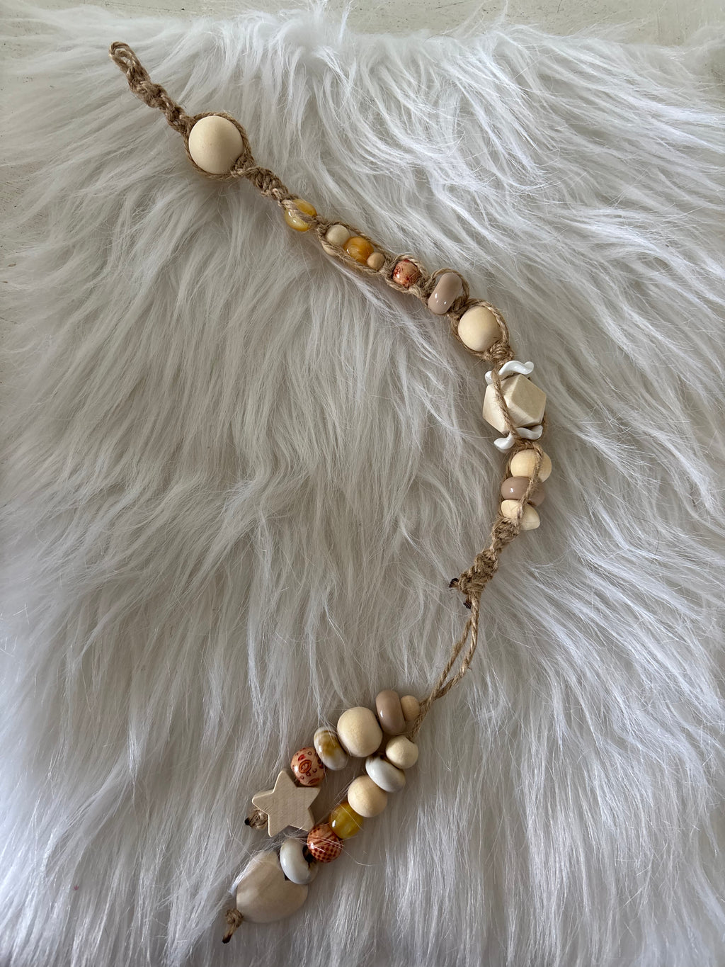 MACRAMÉ DEL CABELLO / TRENZA DE HEMP 15”