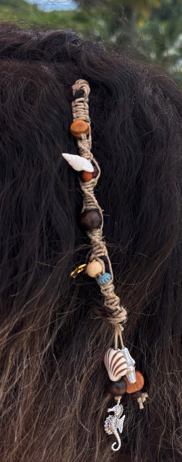 MACRAMÉ DEL CABELLO /TRENZA DE HEMP