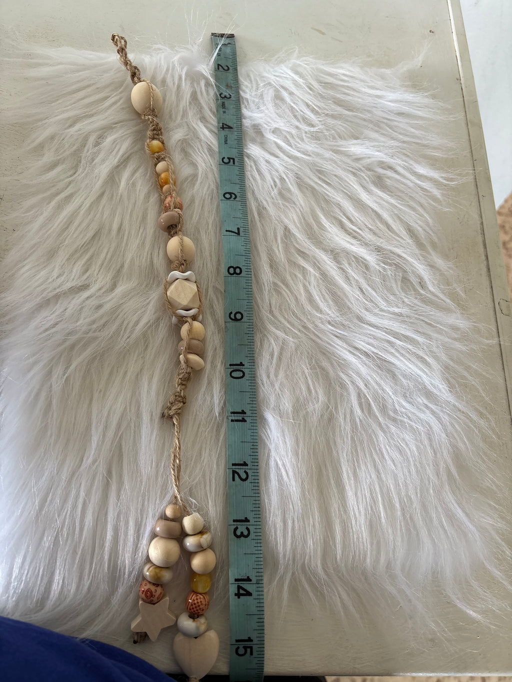 MACRAMÉ DEL CABELLO / TRENZA DE HEMP 15”