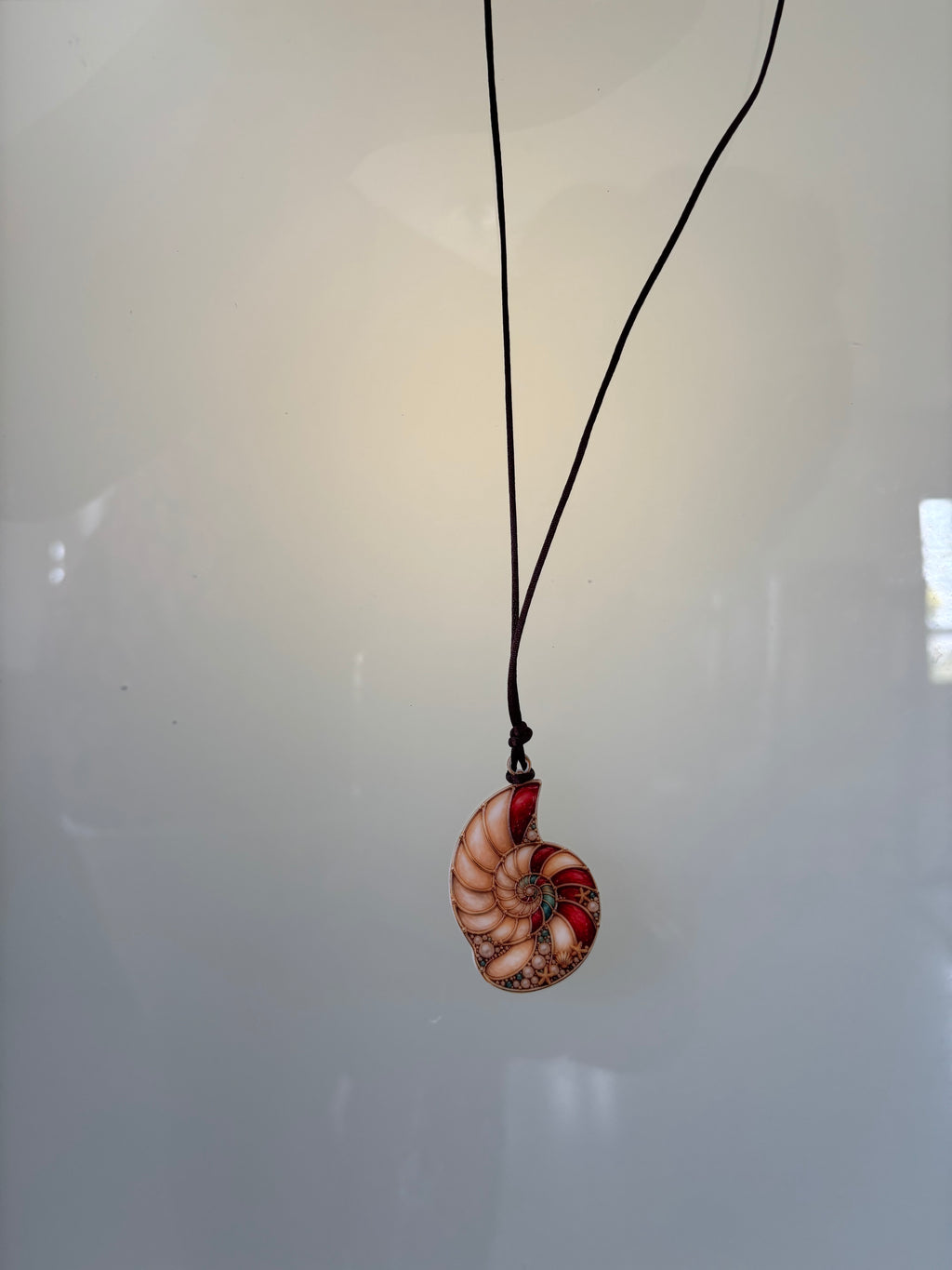 HILO SOLO CARACOL ROJO